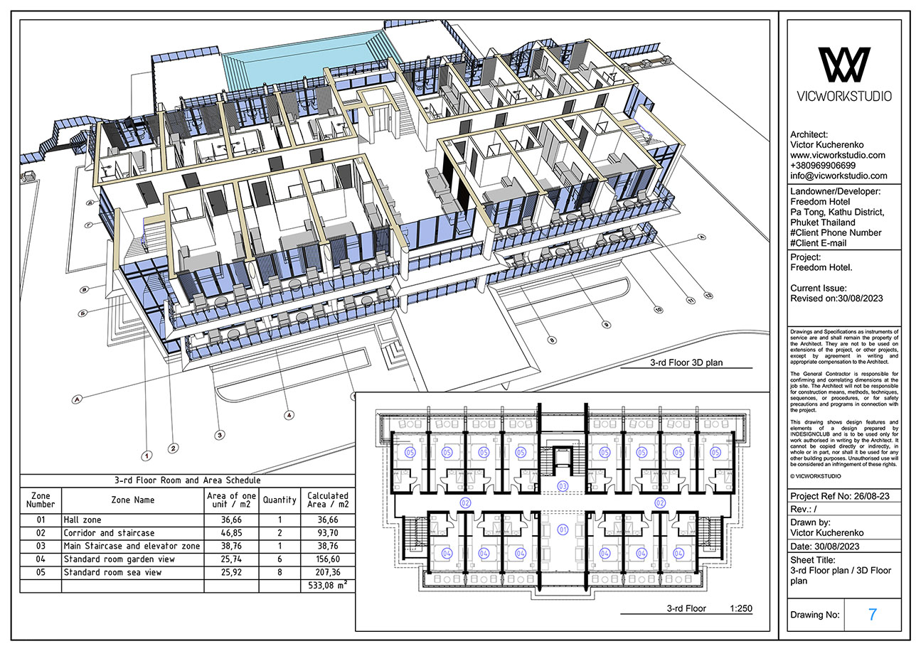 The Freedom Hotel BIM-model