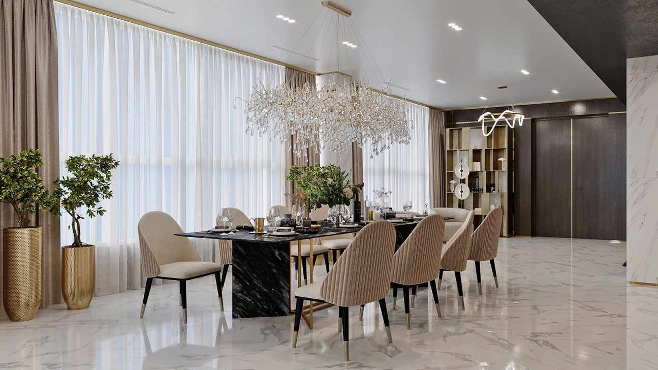 Interior-design-of-luxurious-apartment - view #6