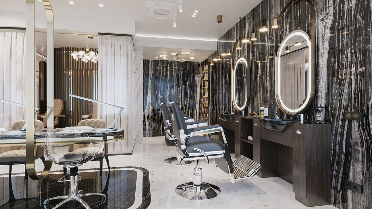 Interior-design-of-premium-beauty-salon - view #18