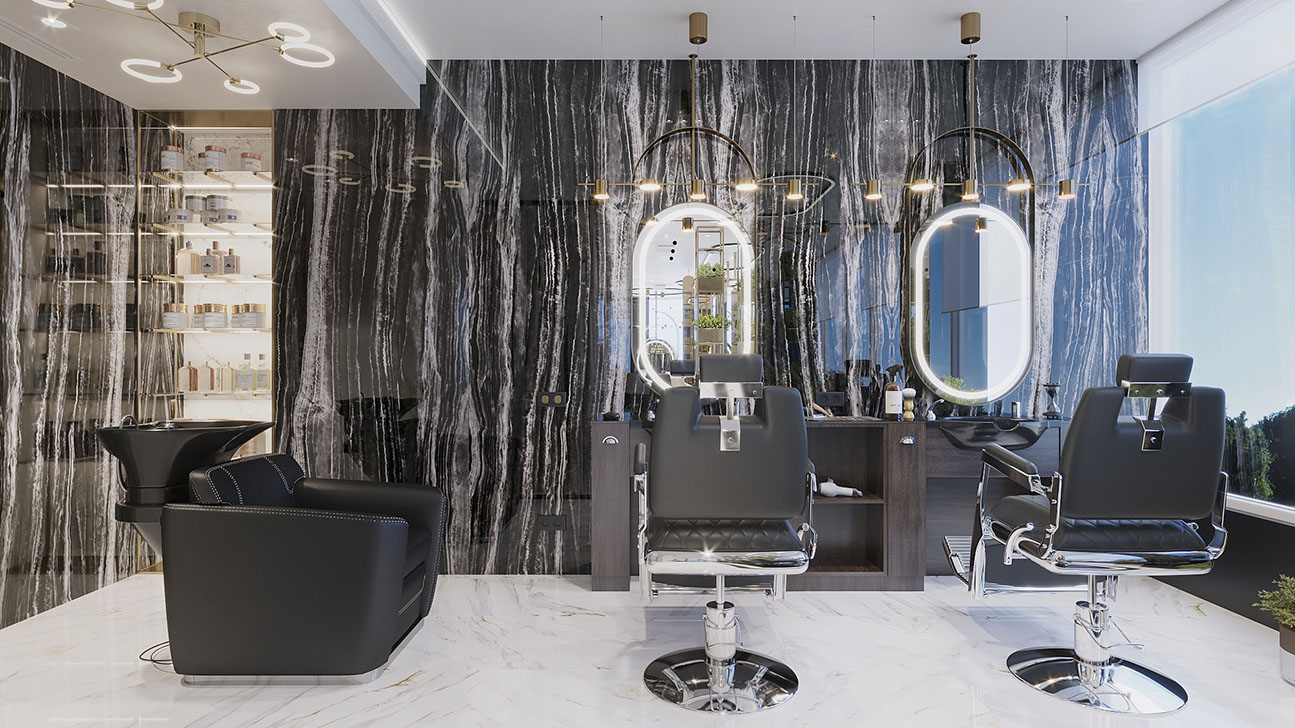 Interior-design-of-premium-beauty-salon - view #19