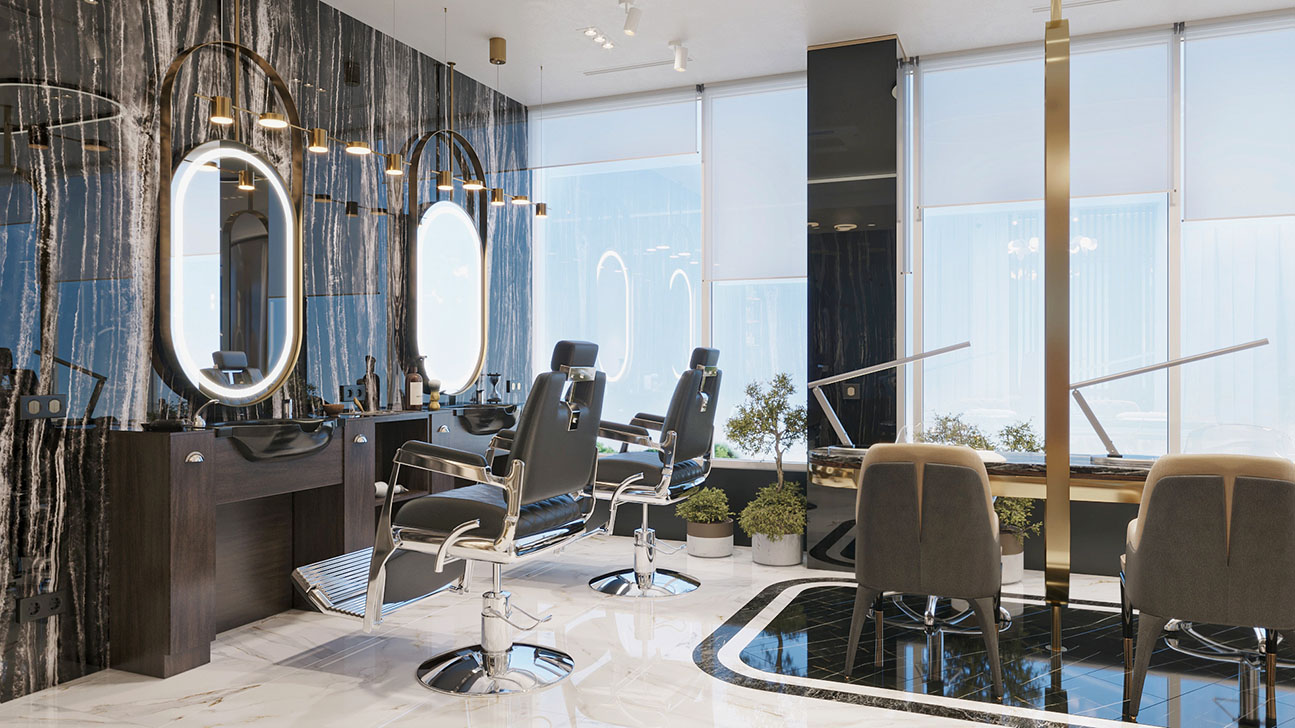 Interior-design-of-premium-beauty-salon - view #20