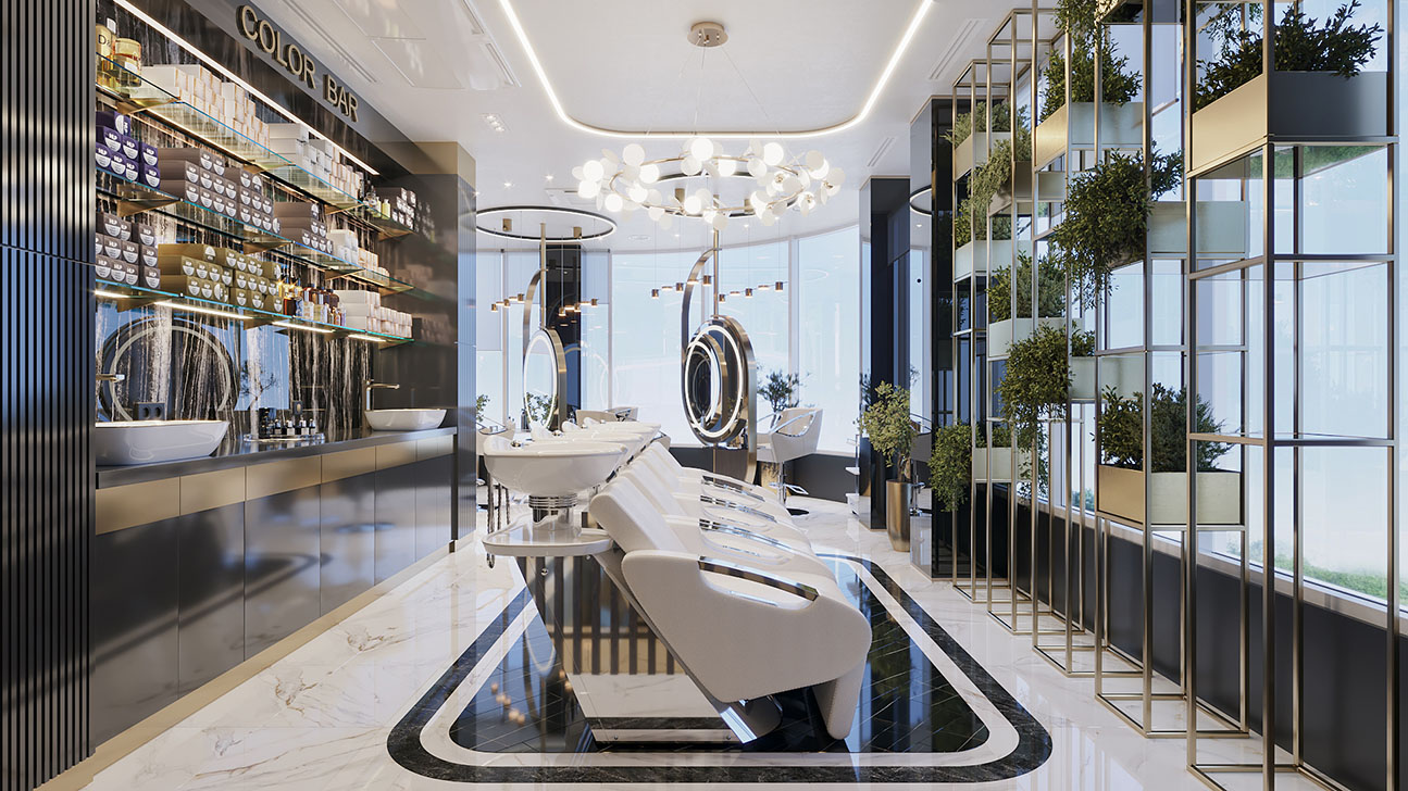 Interior-design-of-premium-beauty-salon - view #24