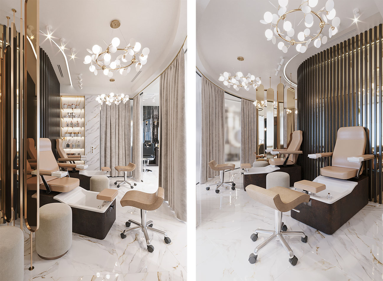 Interior-design-of-premium-beauty-salon - view #25