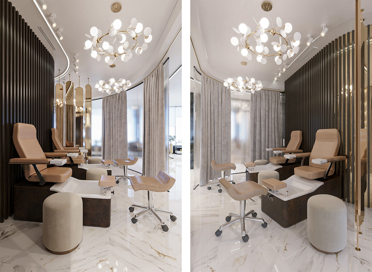 Interior-design-of-premium-beauty-salon - view #26